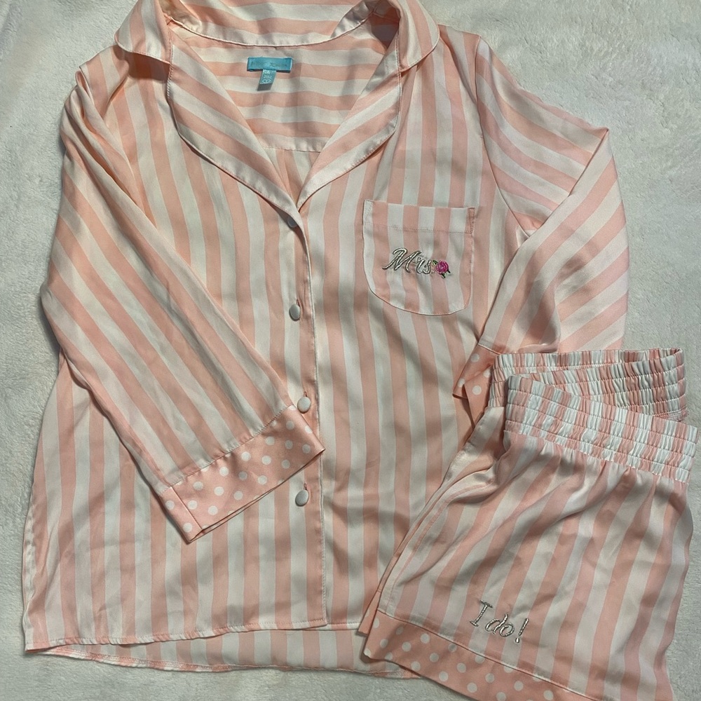 Betsey Johnson bridal pajamas
